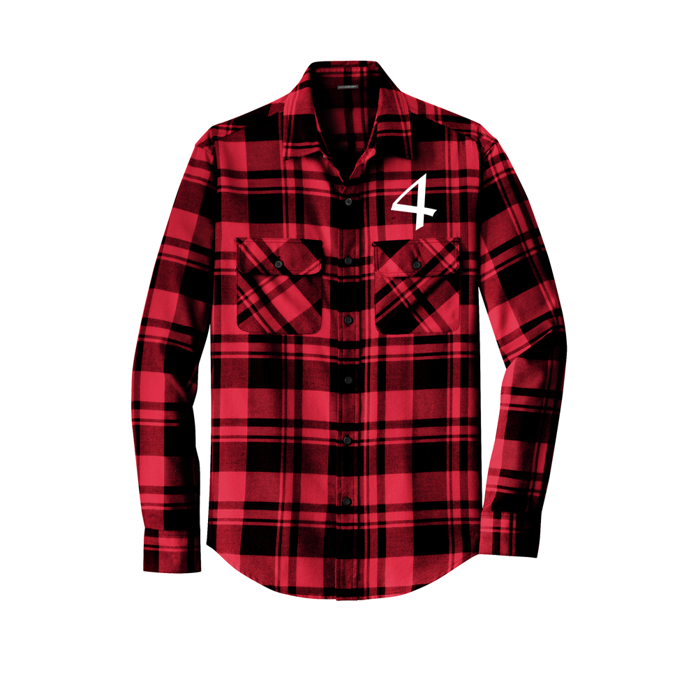 4M Plaid Flannel Shirt