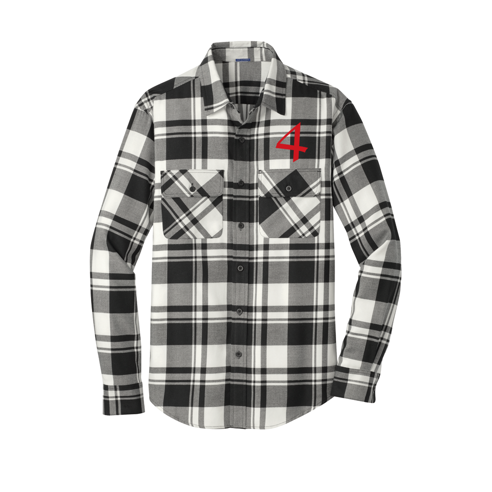4M Plaid Flannel Shirt
