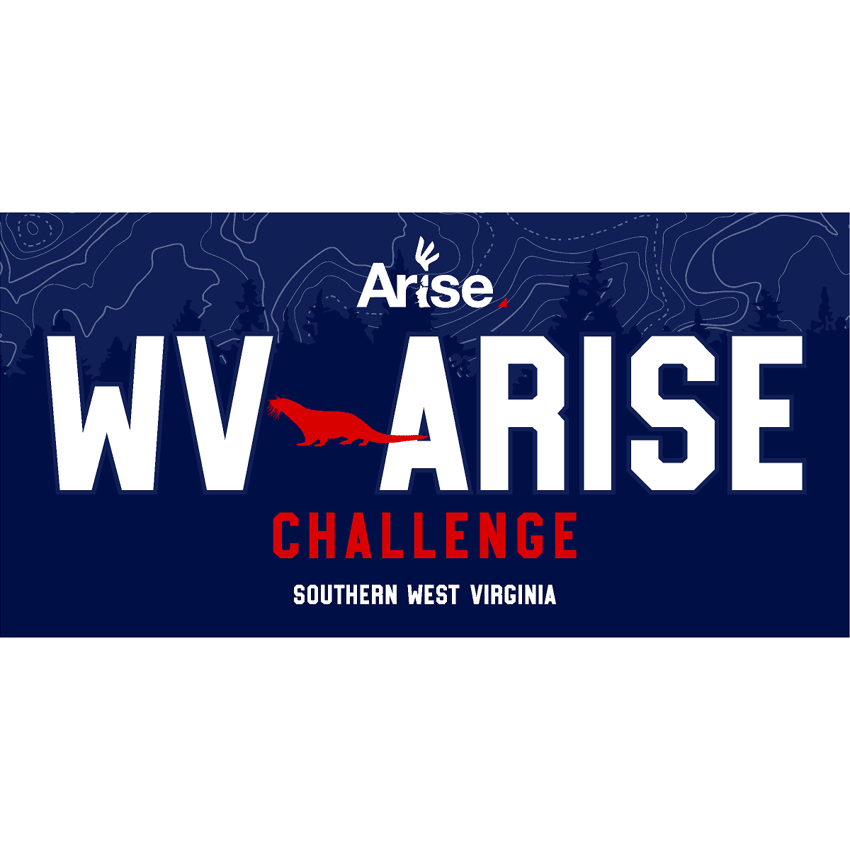 Arise License Plate with Location Design