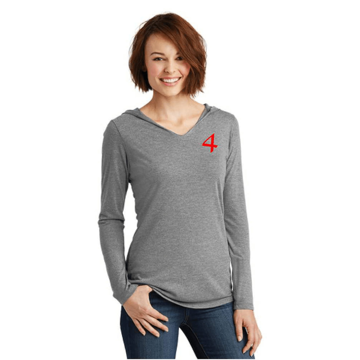 Women’s 4M Logoed Long Sleeve Hoodie