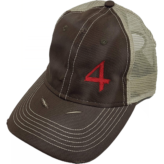 4M Distressed Trucker Hat