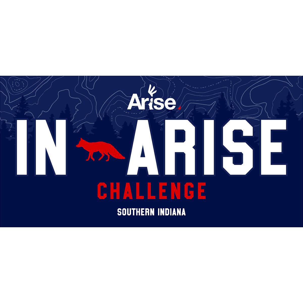 Arise License Plate with Location Design