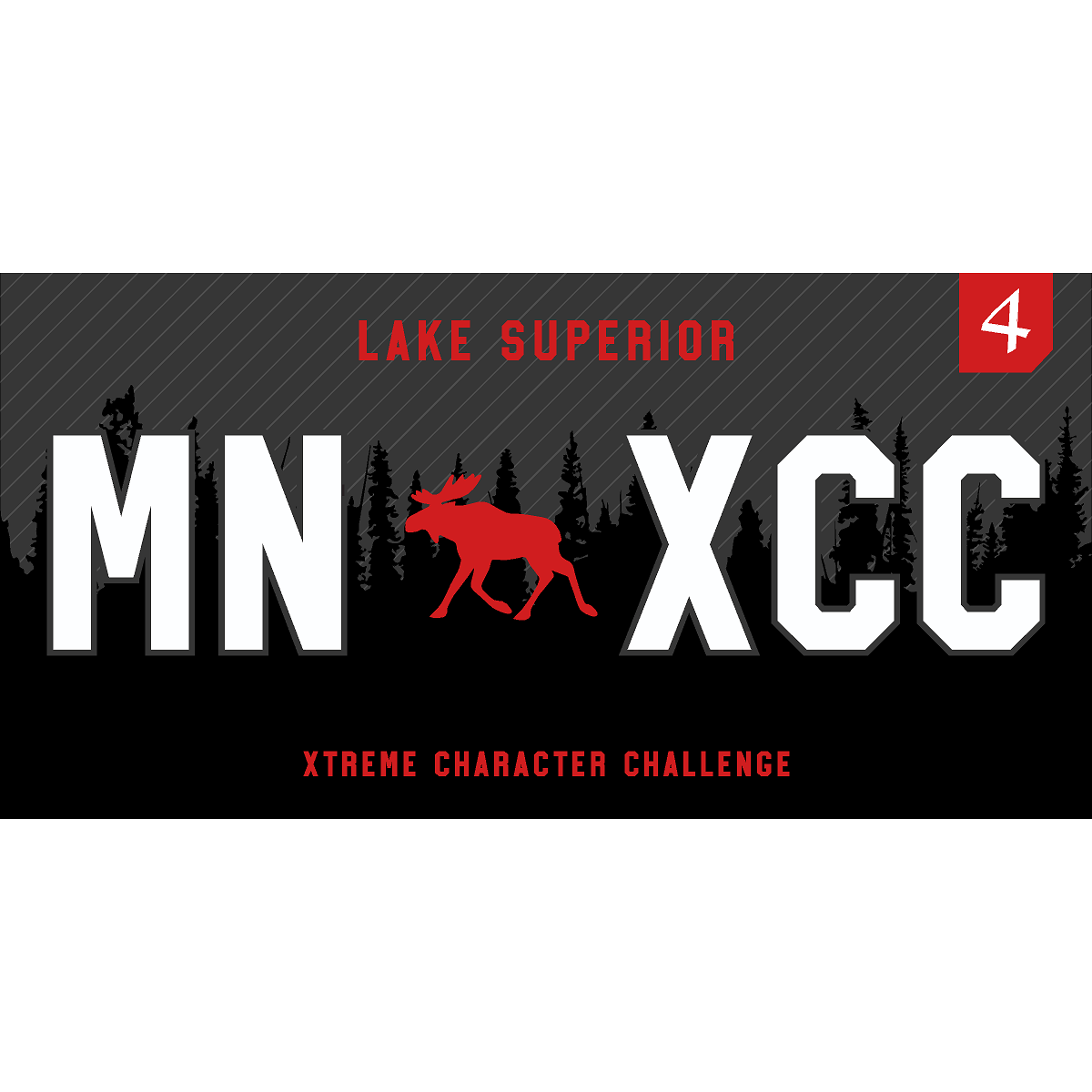 4M License Plate with XCC Location Design