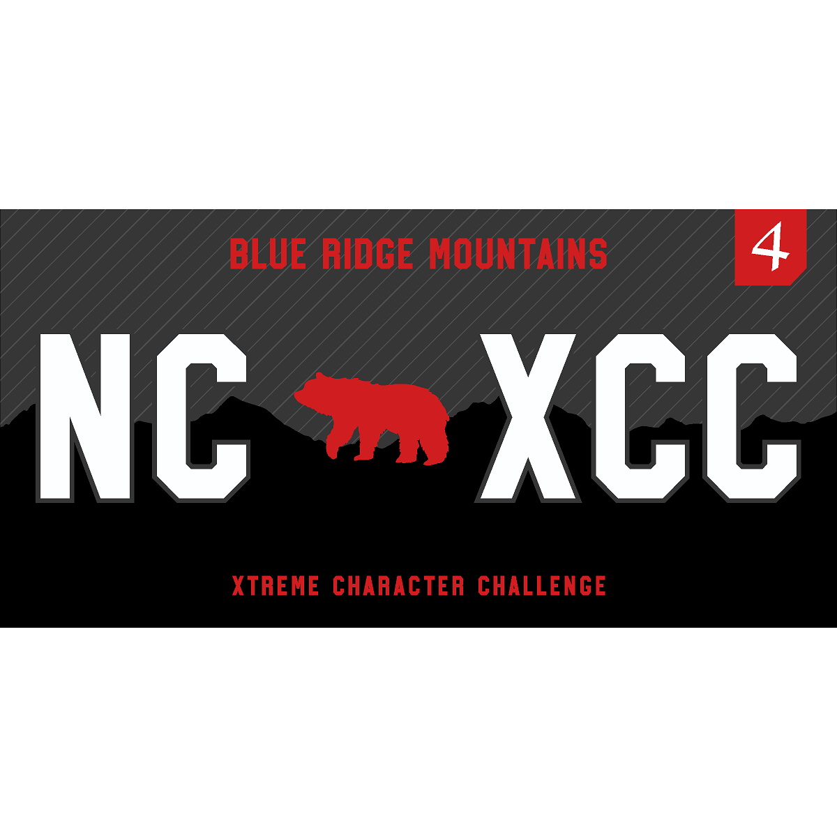 4M License Plate with XCC Location Design