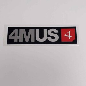 4M 7 inch Window Sticker